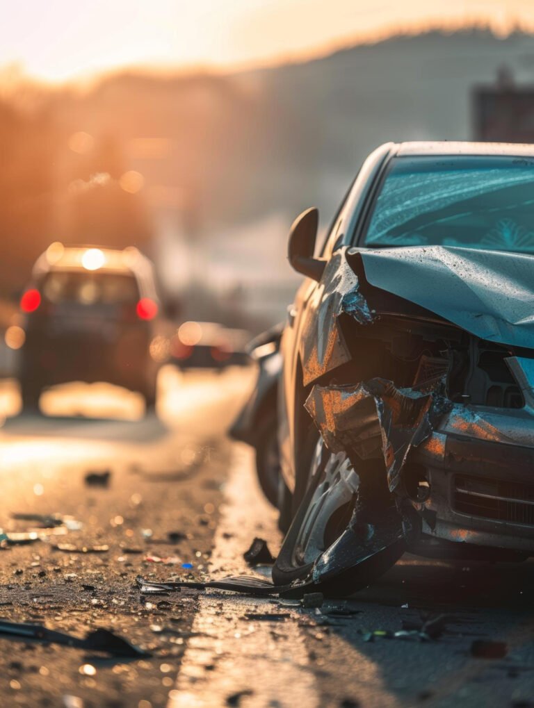 Accidente de auto en Jacksonville, Florida, con posible fuga.